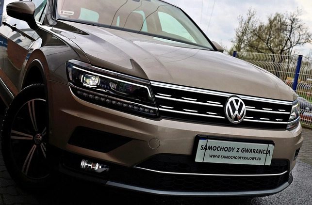 Volkswagen Tiguan cena 129900 przebieg: 54000, rok produkcji 2019 z Czarne małe 781